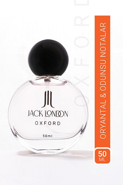 Jack London Oxford 50 ml Women's Perfume - Floral, Woodwater, Jasmine, Hyacinth, Vanilla, Cedar Wood, Citrus