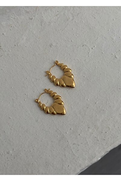 KİLİGİSTANBUL Vintage Steel Hoop Earrings