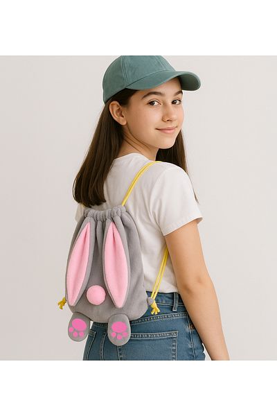 Özgüner Oyuncak Rucsac de pluș Pabtex Rabbit – pentru adolescenți și copii