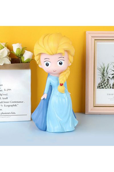 Sensoria Διακοσμητικό Κουμπαράς Elsa Snow Queen Ειδώλιο Κουμπαράς Δώρο Στολίδι Μεγάλο Μέγεθος 28x10 εκ.