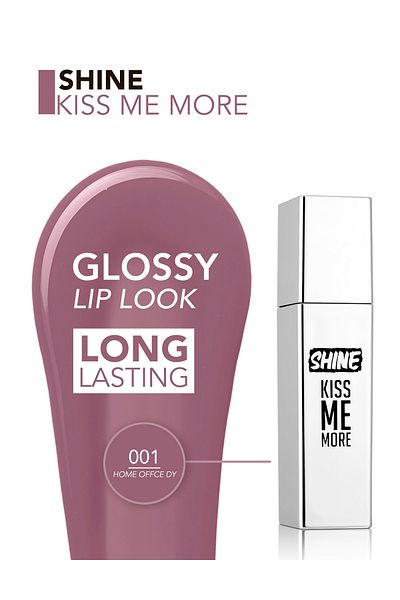 Flormar Shine Kiss Me More Lasting Liquid Lipstick No. 1