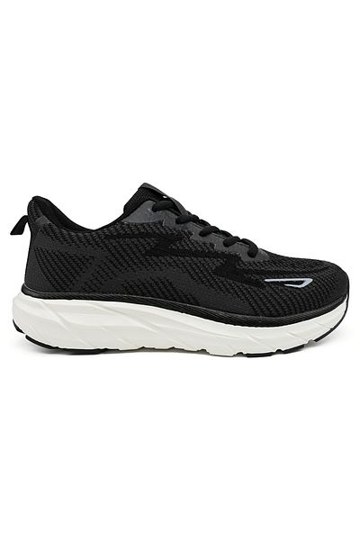 Tmall Pantofi sport de dama,0145,usori,din material textil,Negru cu Alb