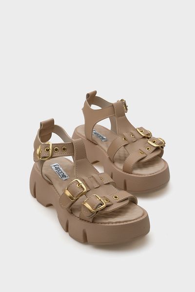 Capone Outfitters Dámské sandály Cherry Thick Sole Kotníkový pásek Comfort Sole