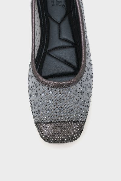 Capone Outfitters Adore Blunt Toe Stone Lace Damen-Ballerinas