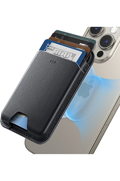 ESR iPhone Cüzdan Halolock Magsafe Boost Wallet Cüzdan - Siyah