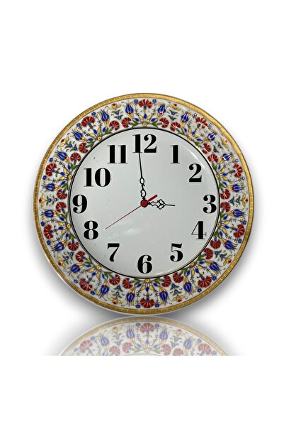 DM PORSELEN MİRAS-I VAKİT ÖZEL TASARIM DUVAR SAATİ