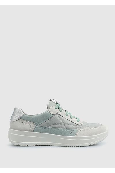 Legero Tenis de damă din piele verde