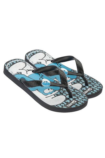 SMURFS Flip Flops pentru copii Negru Albastru 25/34