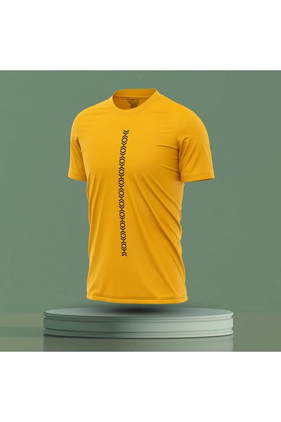 Bulvar Lee Men's Crew Neck Printed Regular Fit Summer T-Shirt