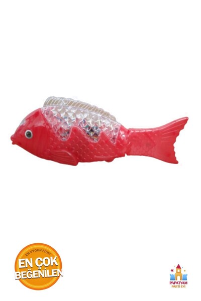 PapatyamPartiEvi Pilli Işıklı Müzikli Balık: Çocuğunuz için Eğlenceli Bir Ark...