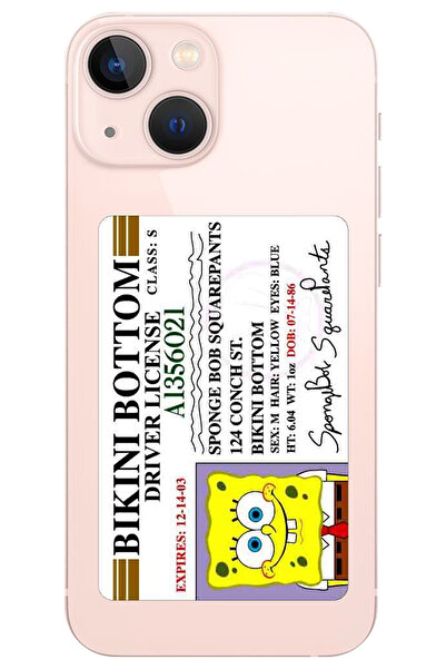 WANNA PROTECT iPhone 15 Şeffaf Driver Desenli Silikon Telefon Kılıfı