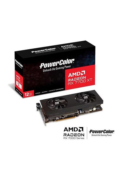 POWERCOLOR 12Gb Rx7700Xt Gddr6 192Bit Hdmi-Dp Pcıe 4.0