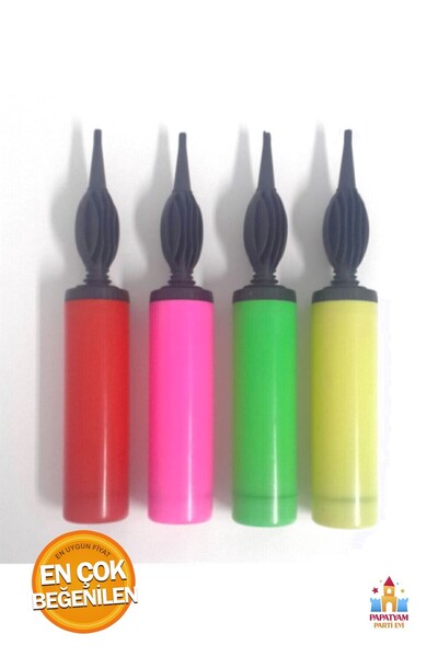 PapatyamPartiEvi مضخة بالونات للاستخدام السريع والسهل - ملحقات عملية