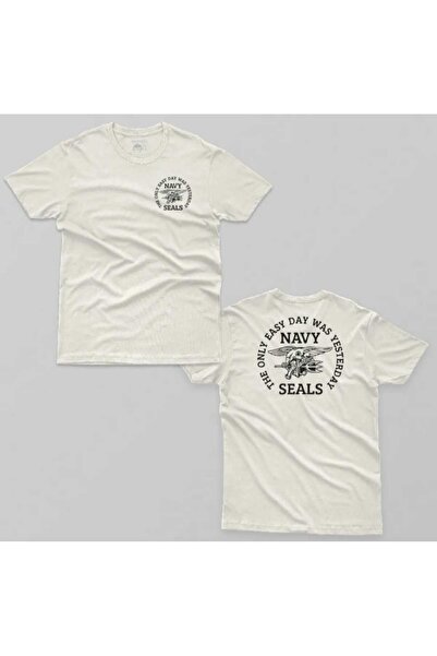 FULL TOLERANCE Ceyas Moda Navy Seals The Only Easy Day Erkek Tişört