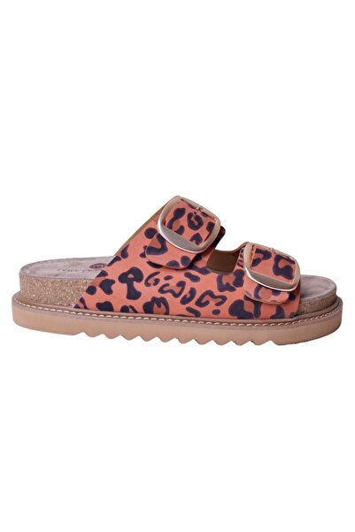 Mammamia Γυναικείες δερμάτινες παντόφλες D25YT-1445