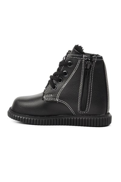 Aspor Black Patterned Children's Boots