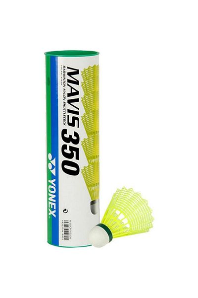 YONEX MAVIS 350 YONEX BADMINTON NYLON SHUTTLECOCKS (GREEN CAP)