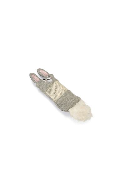 Beeztees Kitten Toy, Rabbit, Kumai-Sisal, Rustling, 20X5X3Cm Hnzrn
