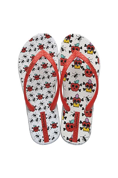 İpanema Unique II Flip Flops pentru copii Alb Roșu 25/36