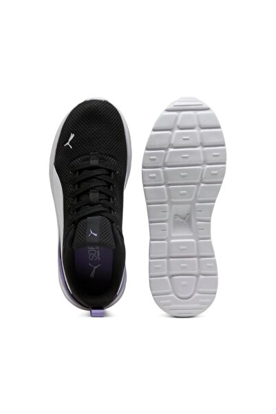 Puma Anzarun Lite Sneaker Siyah Mor Yürüyüş Ayakkabısı