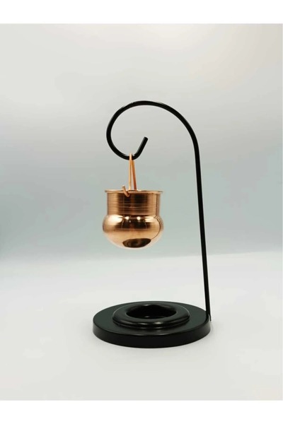 Home Bakır Buhurdanlık Metal Işlemeli Dekoratif Lüx Buhardanlık