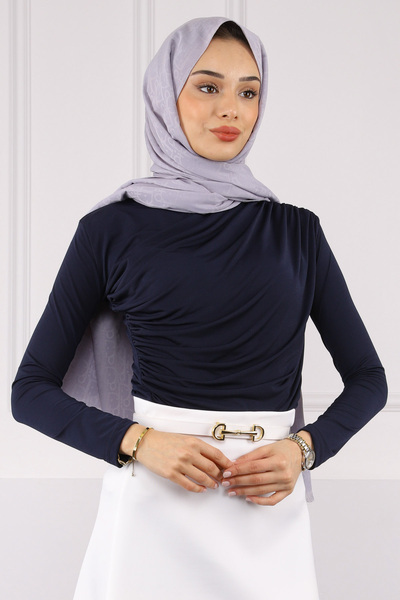 İmajButik Μπλούζα με άμμο μπλε ναυτικό μπλε μπροστά