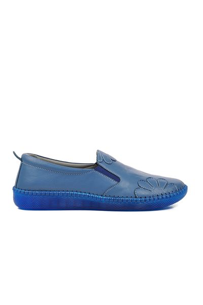 Aspor Blue Women's Flat Casual Casual Casual Shoes Premium