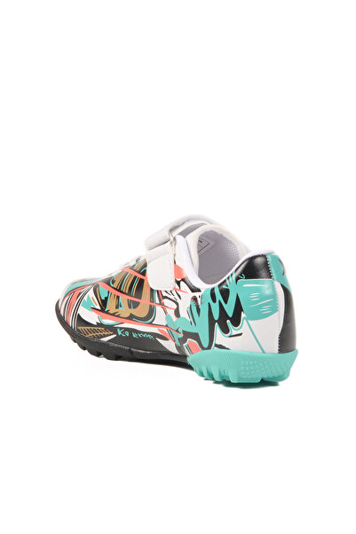 Genel Markalar Beyaz Erkek Çocuk Halı Saha Ayakkabısı