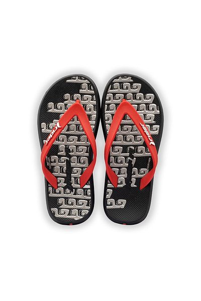 Rider Flip Flops pentru copii R1 Energy Ii Negru Roșu 26/38