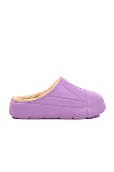 Aspor Lilac Fur Inside Women's Home Slippers