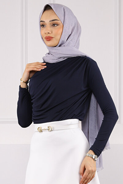 İmajButik Μπλούζα με άμμο μπλε ναυτικό μπλε μπροστά