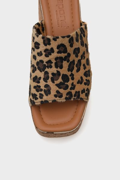 Capone Outfitters Γυναικείες παντόφλες Maria Platform Single Strap Suede