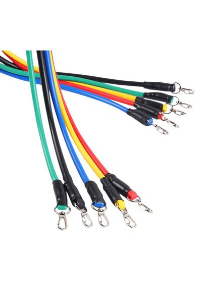 Emperium 11 Pieces Latex Exercise Band Pull Rope Exercise Set (5122)