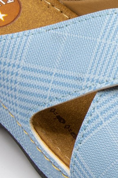 Twigy Papuci de damă Blue Esin - Mărimea 36/40