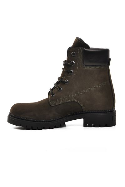 Aspor Khaki Green Unisex Boots