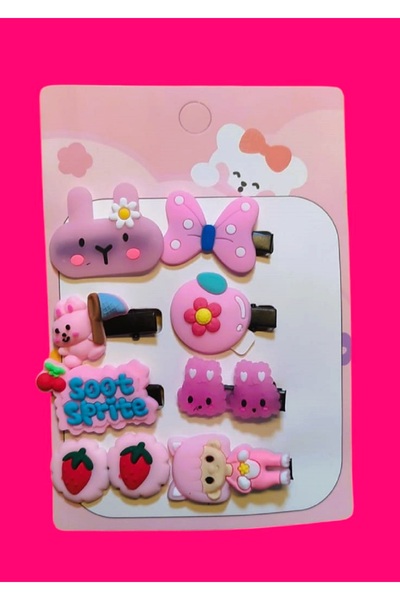 madam shushu 8-dijelni set dječjih kopči