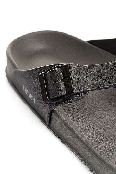 Twigy Jacob Men's Gray Slippers - Size 40/45