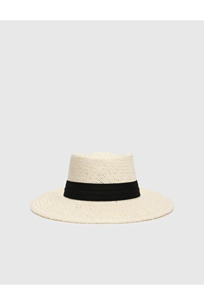 İLVİ Fumsa Wicker Cream Unisex Hat