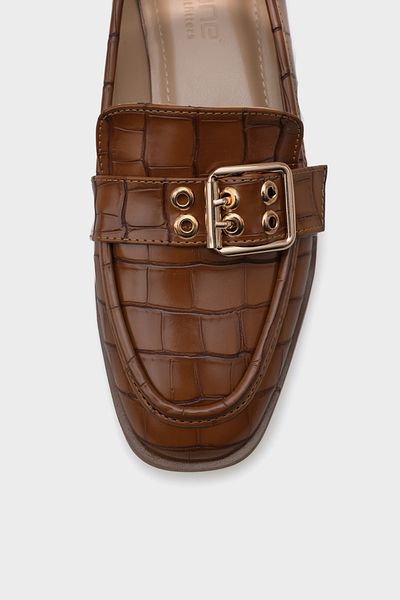 Capone Outfitters Dámské mokasínové boty Carla s kovovou přezkou