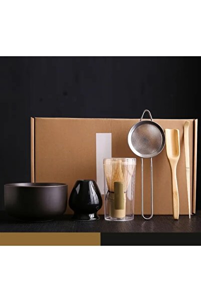 alenked مجموعة أدوات خلط الخيزران من ماتشا - وعاء WHISK وSCOOP، وحامل WHISK و...