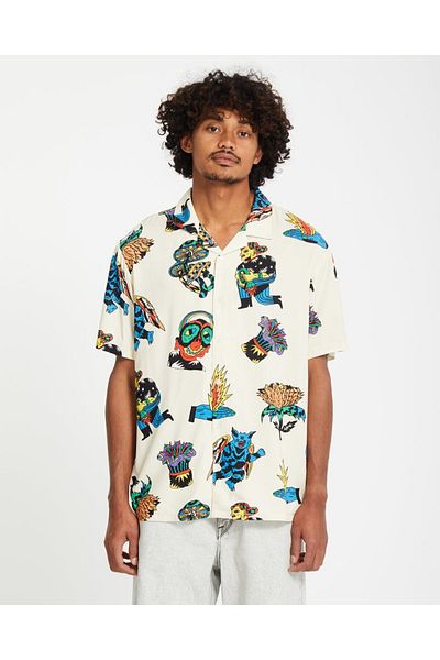 Volcom تي شيرت Fa Bob Mollema Ss Lbg