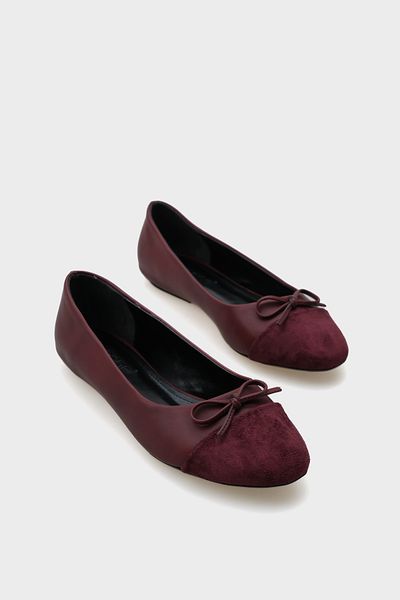 Capone Outfitters Γυναικείες μπαλαρίνες Becky Suede Toe