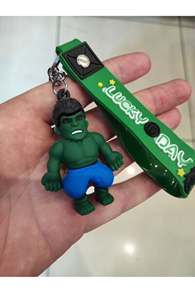 hatyazan Hulk 3D Slikon Anahtarlık