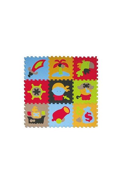 Babymax Babygreat Puzzle Mat Pirate Adventures 92x92 cm