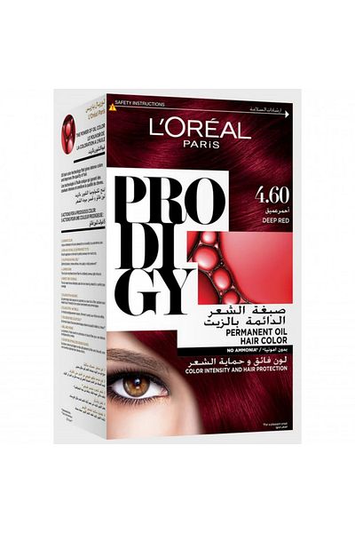 LORIAN'S Prodigy Ammonia-Free Hair Dye - 4.60 Deep Red