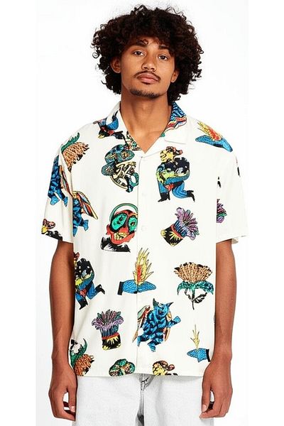 Volcom تي شيرت Fa Bob Mollema Ss Lbg