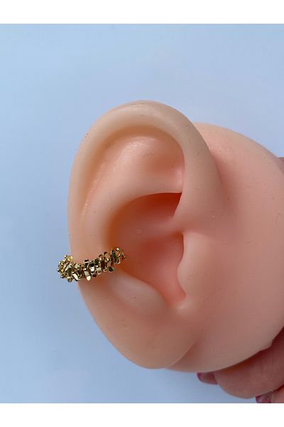 kurukafagift Earcuff Compression Cartilage Non-Perforated Single Earring