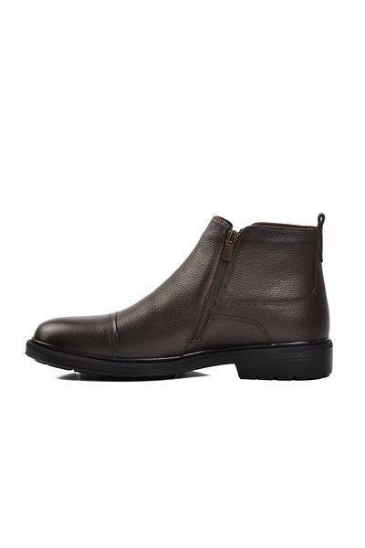Aspor Coffee Floater Genuine Leather Classic Men's Boots