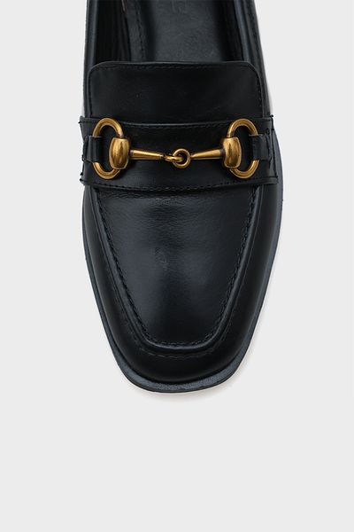 Capone Outfitters Carly Oryginalne skórzane buty damskie z metalową klamrą