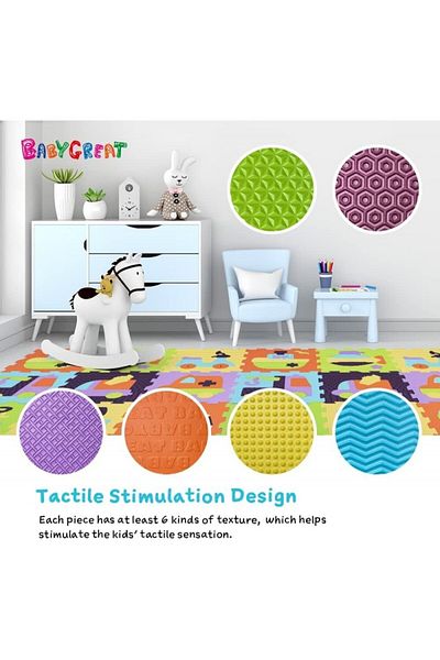 Babymax Babygreat Puzzle Mat Little Kangaroo 92x92 cm